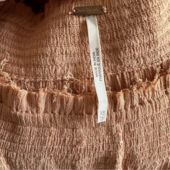 *FREE PEOPLE* Peach See Ya There - Picture 8 of 8